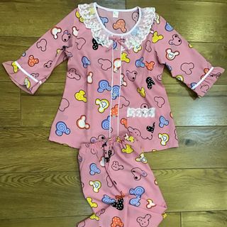 Bộ dài vải lụa tay lỡ tuổi teen
