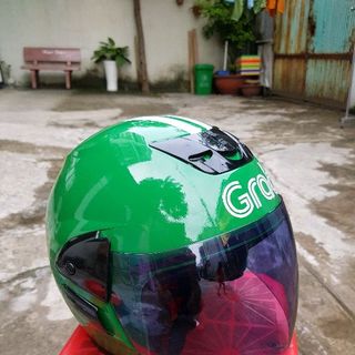 mũ bảo hiểm grab 3/4 cao cấp