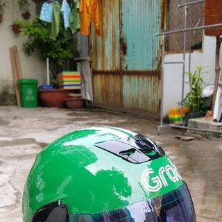 mũ bảo hiểm grab 3/4 cao cấp