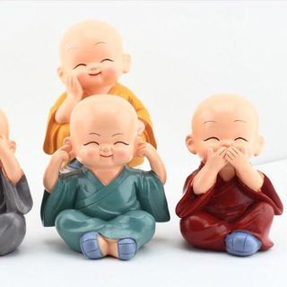 Bộ Tượng 4 Chú Tiểu tứ không