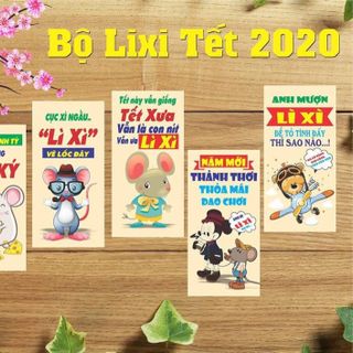 Lì xì 2020 với 1000 mẫu