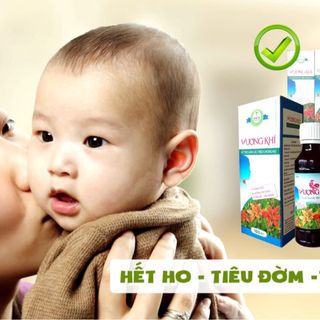 Vượng khí trị ho và chăm sóc hệ hô hấp cho bé