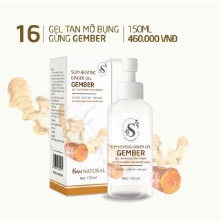 Gel tan mỡ bụng gừng Gember Sam Natural