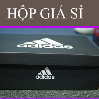 HỘP ĐỰNG GIÀY DÉP ADI DAS MÀU ĐEN GIÁ SỈ CỰC RẺ