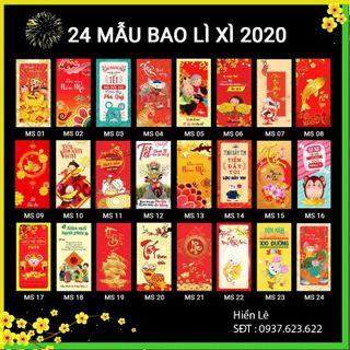 Bao lì xì Sỉ/Lẻ