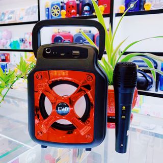 Loa Karaoke BS-109 Kèm Mic Dây 3m