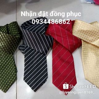 Caravat chất liệu 100silk