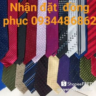 Caravat chất liệu 100silk