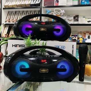 Loa Karaoke KIMISO S2 Âm Thanh Hay Kèm Mic Dây 3m