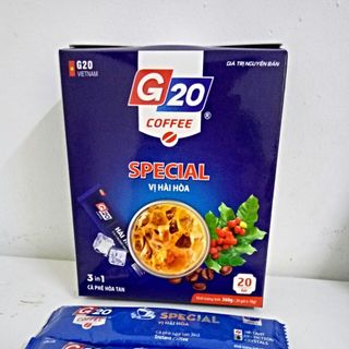 CÀ PHÊ HÒA TAN 3 TRONG 1 G20 COFFEE - SPECAIL - CÀ PHÊ VỊ HÀI HÒA
