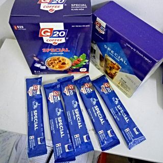 CÀ PHÊ HÒA TAN 3 TRONG 1 G20 COFFEE - SPECAIL - CÀ PHÊ VỊ HÀI HÒA