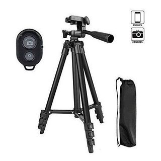 Gậy 3 chân Tripod TF 3120 mẫu mới tặng kèm đầu kẹp điện thoại và remote giá sỉ