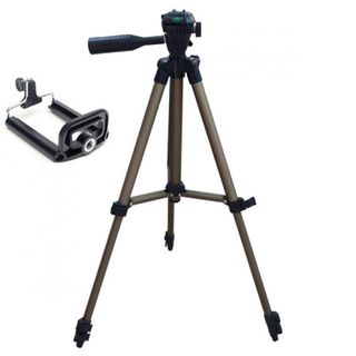 Gậy 3 chân Tripod TF 3120 mẫu mới tặng kèm đầu kẹp điện thoại và remote