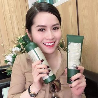 Cặp dầu gội xả gừng thuốc bắc dành cho tóc khô - trị rụng trị gàu