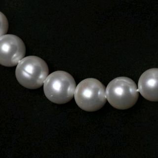 Dây chuyền chuỗi hạt trai cầm nặng tay 8mm