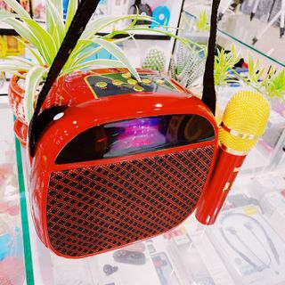 Loa Karaoke A23 Âm Thanh Hay Kèm Mic Không Dây