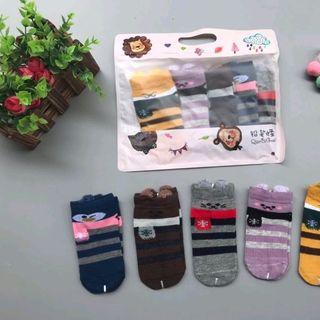 tất vớ ngắn cổ họa tiết thú dễ thương cho bé từ 0 đến 2 tuổinhiều mẫui