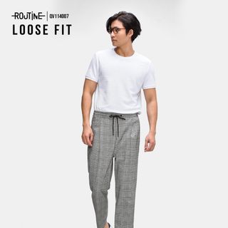Quần vải jogger dây rút