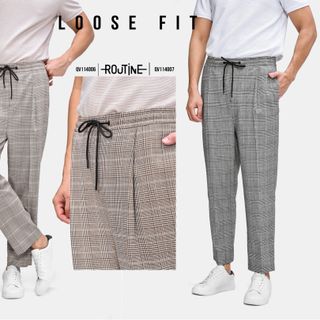 Quần vải jogger dây rút