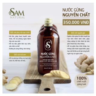 Nước gừng nguyên chất - Sam Natural