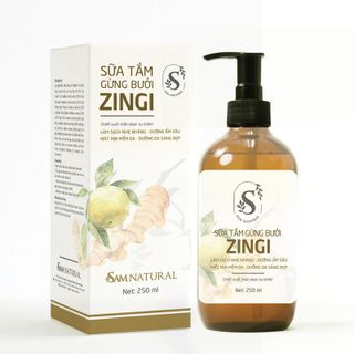 Sữa tắm gừng bưởi Zingi