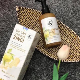 Sữa tắm gừng bưởi Zingi