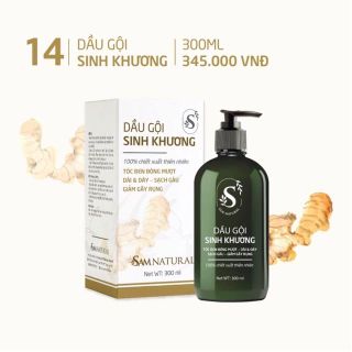 Dầu gội Sinh Khương Sam Natural