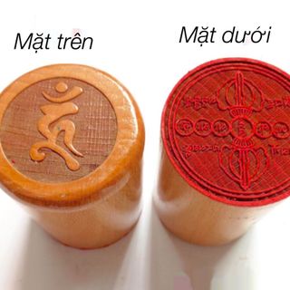 Con dấu Phật giáo chữ Tây Tạng mẫu 2 giá sỉ