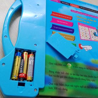 SÁCH ĐIỆN TỬ THÔNG MINH CHO BÉ SÁCH SONG NGỮ CHO BÉ HỌC TIẾNG ANH TẶNG KÈM BÚTXÓA