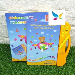 SÁCH ĐIỆN TỬ THÔNG MINH CHO BÉ SÁCH SONG NGỮ CHO BÉ HỌC TIẾNG ANH TẶNG KÈM BÚTXÓA
