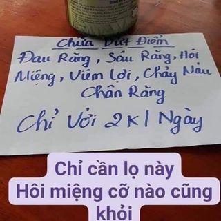 Thảo mộc đặc trị răng miệng nấm lưỡi viêm lợi chảy máu chân răng
