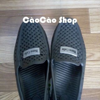 GIÀY NHỰA NAM KIỂU GIÀY MỌI
