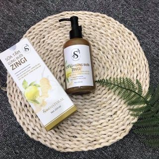 Sữa tắm gừng bưởi Zingi - Sam Natural