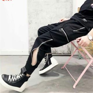 Quần kaki khoá kéo co giãn tốt 3 size M-L-Xl