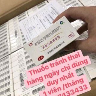 thuốc tránh thai 1 viên 1 tháng