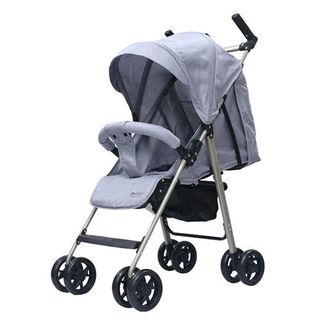 Xe đẩy trẻ em ALB1VN khung Aluminum siêu nhẹ - Ghi Xám
