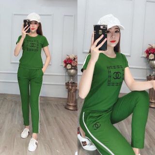 SET BỘ THUN THỂ THAO CHỮ