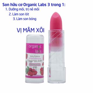 Son dưỡng môi chống nẻ hữu cơ Organic Labs từ Nga