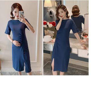 Đầm bầu thun body sành điệu