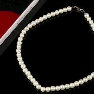 vòng cổ chuỗi hạt trai cầm nặng tay 8li