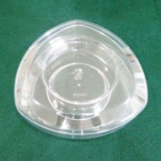 HỘP NHỰA TAM GIÁC BẦU TRONG SUỐT ĐỰNG BÁNH KẸO HẠT