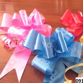 Nơ Trang Trí Giỏ Quà Tết