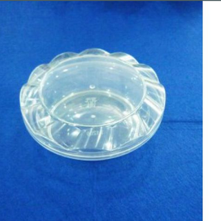 Hộp nhựa quạt tròn trong đựng bánh kẹo