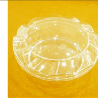 Hộp nhựa quạt tròn trong đựng bánh kẹo