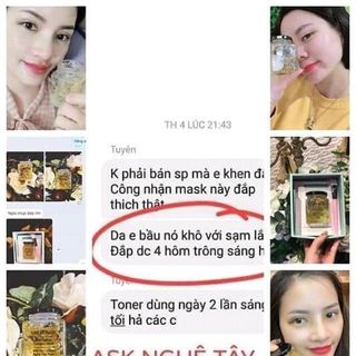 Maks nhụy hoa nghệ Tây