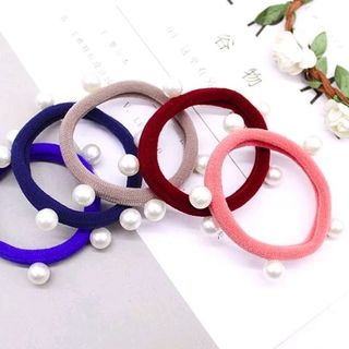 cột tóc hạt châu có nhiều màu