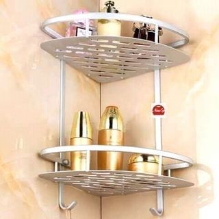Kệ góc nhà tắm nhà bếp 2 tầng