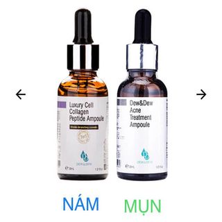 Tinh Chất Trị Nám Cao Cấp DewDew Luxury Cell Collagen Peptide 30ml