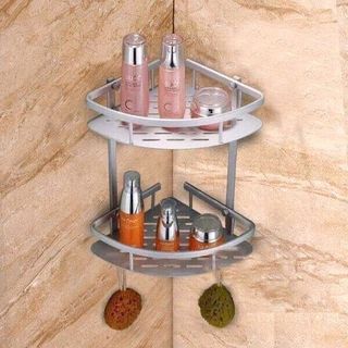 Kệ góc nhà tắm nhà bếp 2 tầng
