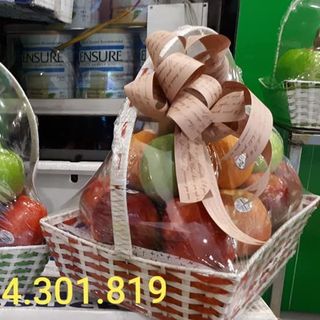 Màng Co Bọc Giỏ Hoa Quả Size 70 x 60 Cm